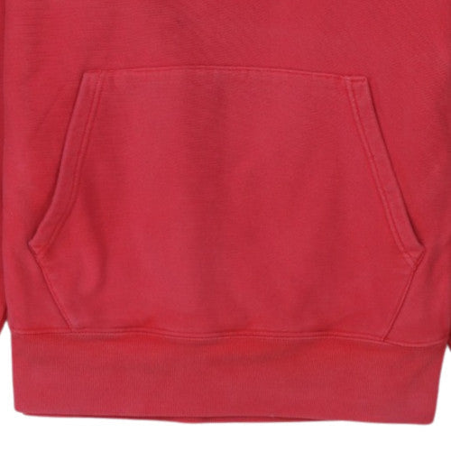 Champion Womens Red Reverse Weave Pullover Hoodie Size M
