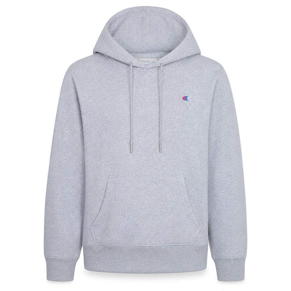 Champion Women's Grey Pullover Hoodie Medium Cotton Blend Athleticwear