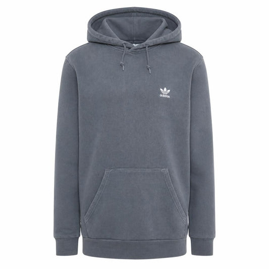 Adidas Men's Grey Pullover Hoodie M Sports Fleece Regular Fit