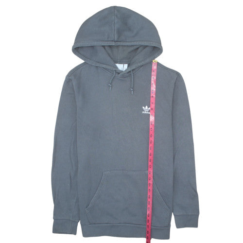 Adidas Men's Grey Pullover Hoodie M Sports Fleece Regular Fit