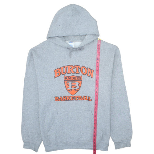 Russell Athletic Men's Grey XL Pullover Hoodie Burton Raiders Basketball