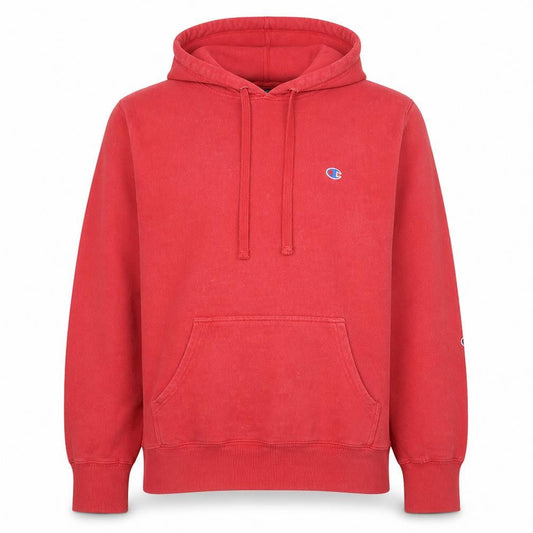 Champion Men's Red Pullover Hoodie Size L Authentic Athleticwear