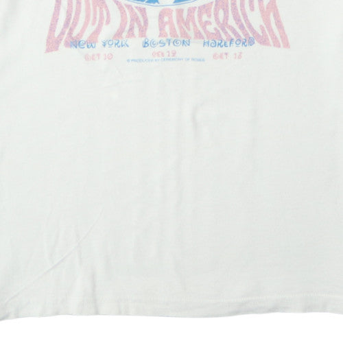 Wrangler Counting Crows Men's White XL Classic Fit Graphic Band T-Shirt