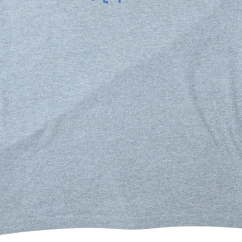 Russell Athletic Mens Grey XL Basketball Graphic T-Shirt