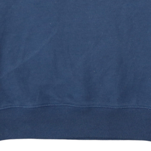 Tommy Jeans Men's Blue XL Pullover Sweatshirt Crew Neck Logo