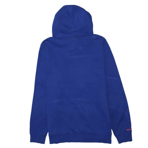 Under Armour Mens Blue Pullover Hoodie Fleece Lined Size L Sportswear