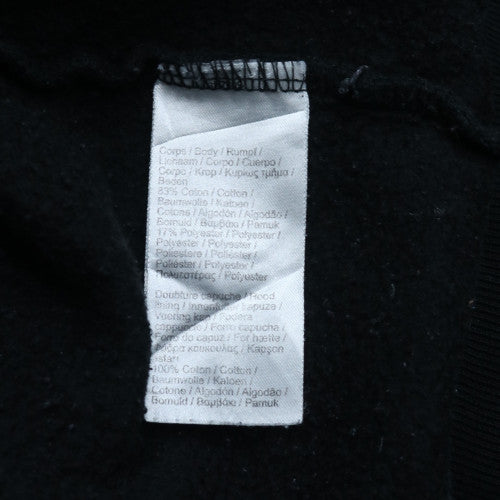Lacoste Men’s Black Full Zip Hoodie XL Sports Cotton Blend