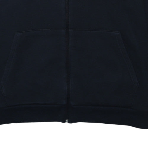 Under Armour Men’s Black Full Zip Hoodie Size L Lightweight Fleece