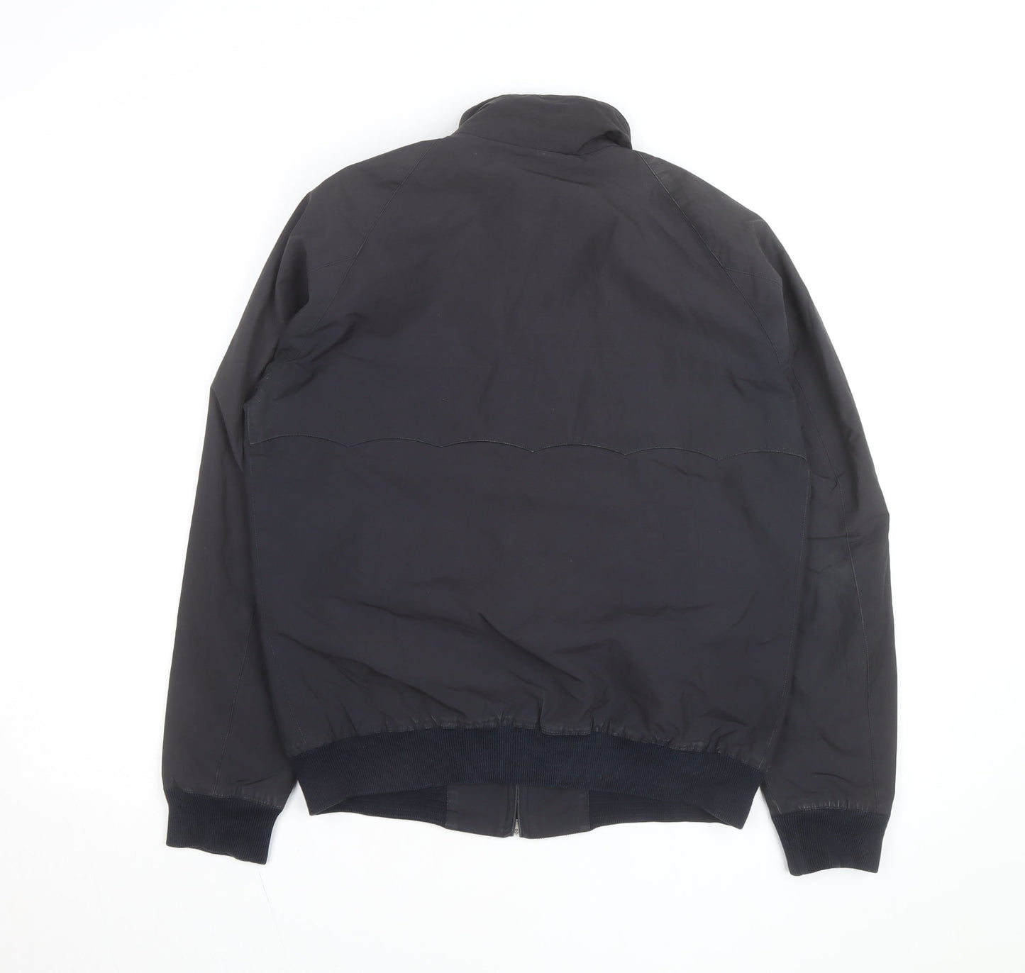 Baracuta Men's Blue 38 Bomber Jacket Lightweight Cotton Blend