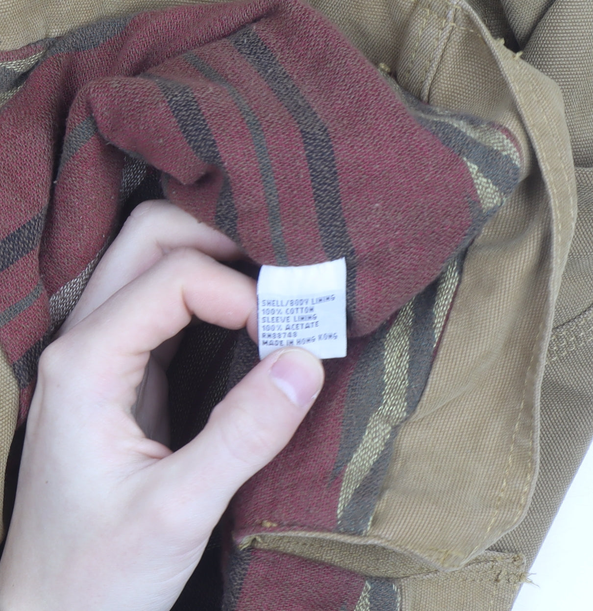 The Territory Ahead Men's Brown Cotton Blazer Jacket L