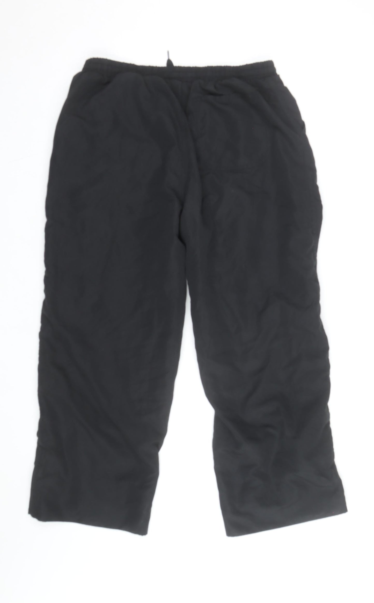 LA Gear Womens Black Size 14 Track Pants Activewear Trousers