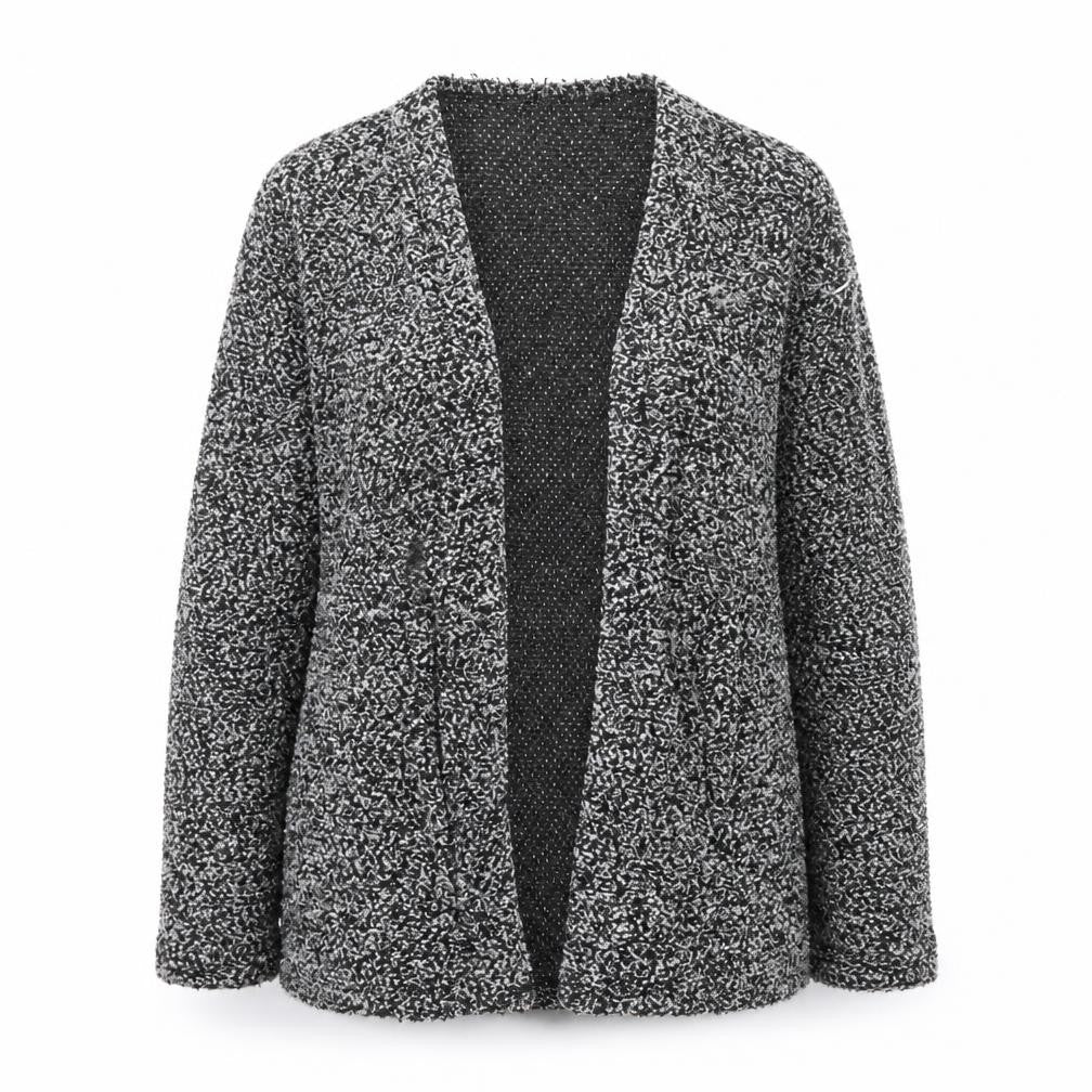 Billie & Blossom by Dorothy Perkins Women's Black & White Open Knit Cardigan Size 16