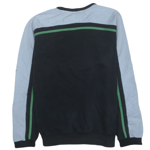 Nike Mens Black M Crew Neck Pullover Sweatshirt with Logo