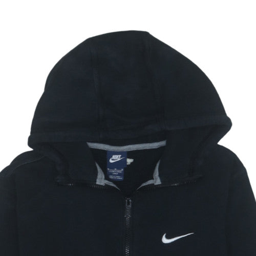 Nike Men's Black Full Zip Hoodie M Fleece Sportswear