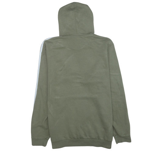 Adidas Men's Green Pullover Hoodie Size L Sports Fleece