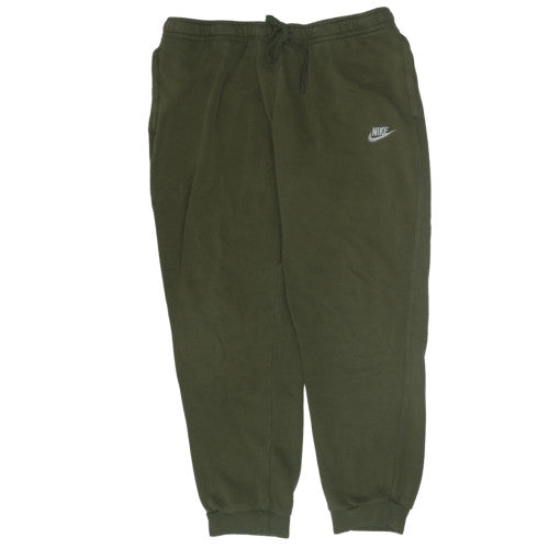 Nike Men's Green XL Jogger Sweatpants Fleece Activewear Trousers