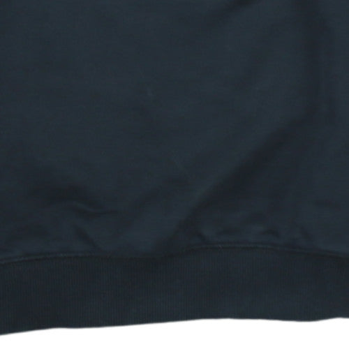 Napapijri Men's Black Pullover Sweatshirt L Outdoor Fleece