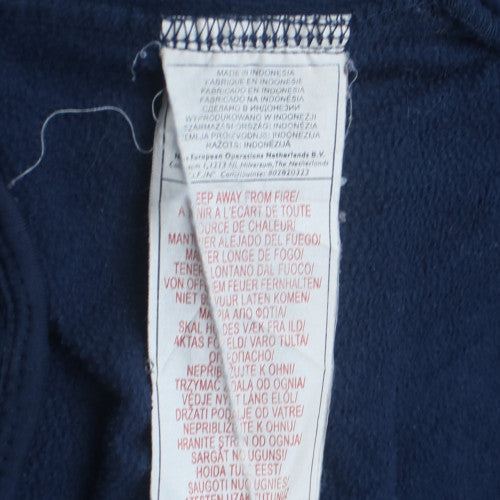 Nike Men's Blue Fleece 1/4 Zip Pullover Sweatshirt Size M