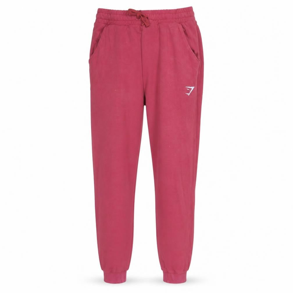 Gymshark Mens Red Slim Fit Jogger Sweatpants Size S Activewear Trousers