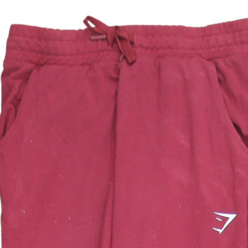 Gymshark Mens Red Slim Fit Jogger Sweatpants Size S Activewear Trousers
