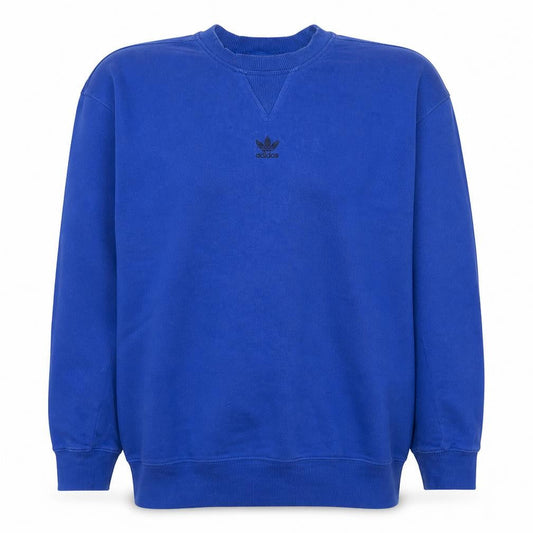 Adidas Women Blue Crew Neck Pullover Sweatshirt Size 6