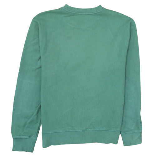 Nike Men's Green Embroidered Logo Pullover Sweatshirt Size S