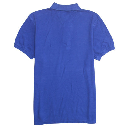 Tommy Hilfiger Men's Blue Cotton Slim Fit Polo Shirt Size L