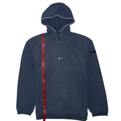 Nike Men's Blue Pullover Fleece Hoodie Size M