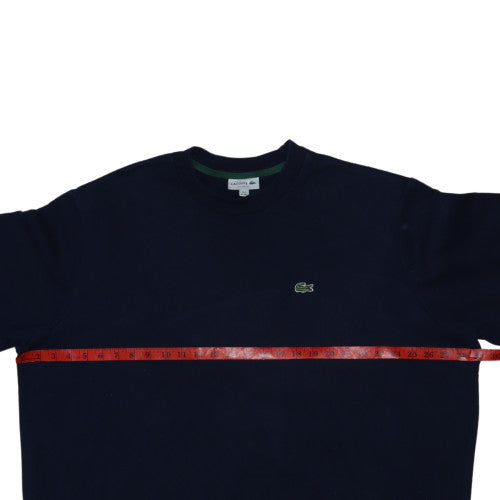 Lacoste Men's Navy Blue Classic Fit Crew Neck Sweatshirt 4XL