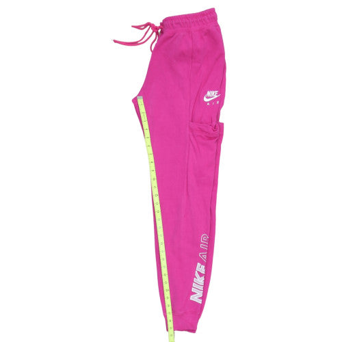 Nike Air Womens Pink Jogger Sweatpants Small Cotton Blend