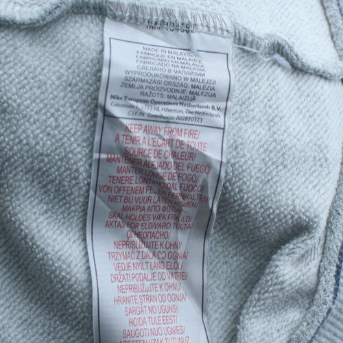 Nike Men’s Grey Sleeveless Full Zip Hoodie Vest XL Sports Athletic