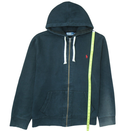 Ralph Lauren Men’s Blue Full Zip Hoodie Size 2XL Cotton Blend
