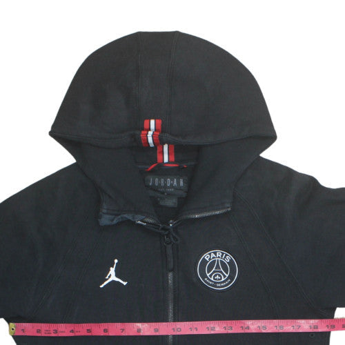 Jordan Paris Saint-Germain Black Full Zip Hoodie Men’s M Sportswear