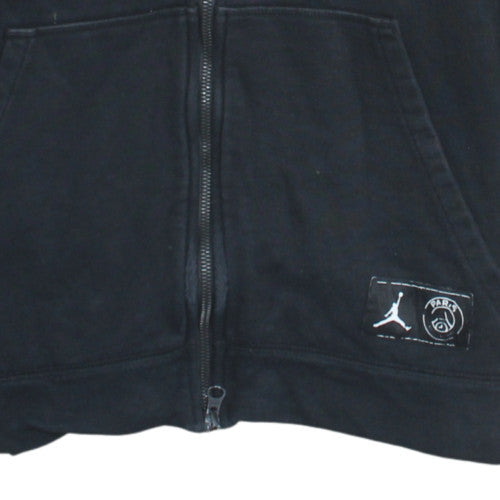 Jordan Paris Saint-Germain Black Full Zip Hoodie Men’s M Sportswear