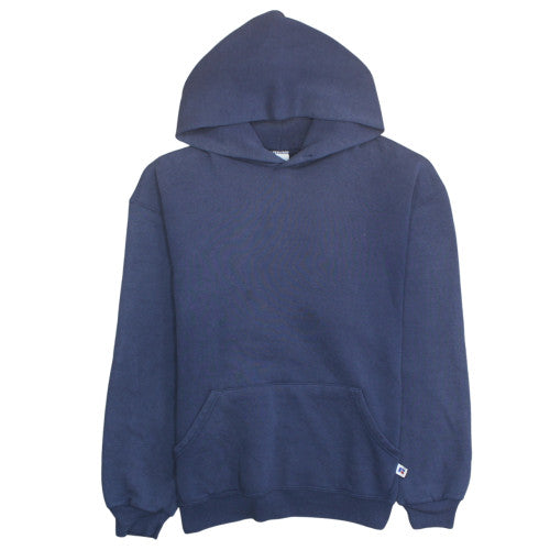 Russell Athletic Men's Blue Pullover Hoodie Size M Fleece Sweatshirt