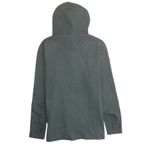 Nike Men's Grey Full Zip Hoodie XL Cotton Blend Fleece