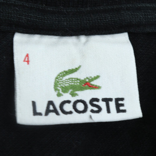 Lacoste Men's Black Cotton Classic Fit Short Sleeve Polo Shirt Size L