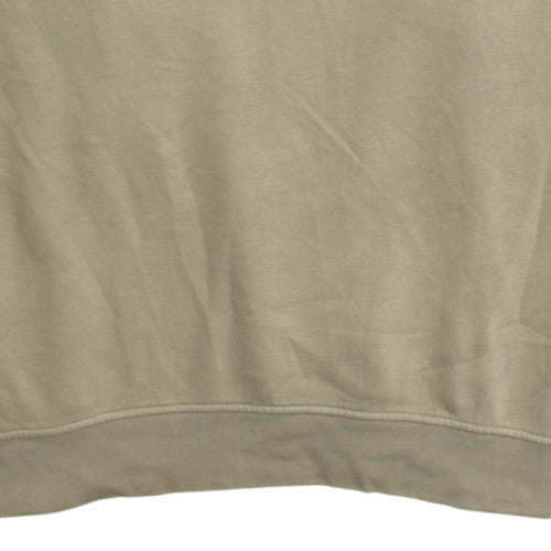 Levi's Men's Beige XL Relaxed Fit Crew Neck Cotton Blend Sweatshirt