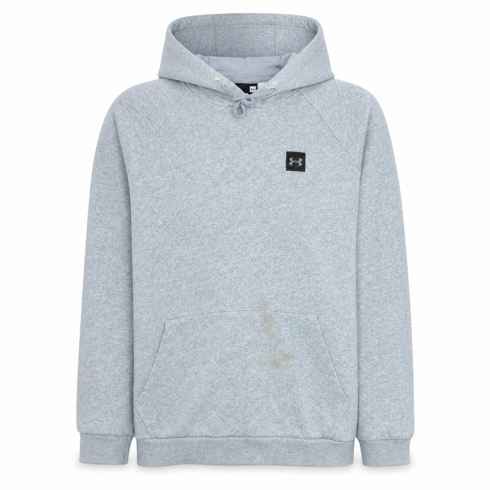 Under Armour Men's Grey Pullover Hoodie Size L Regular Fit
