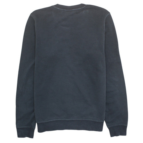 Nike Men's Black Small Pullover Sweatshirt Crew Neck Fleece