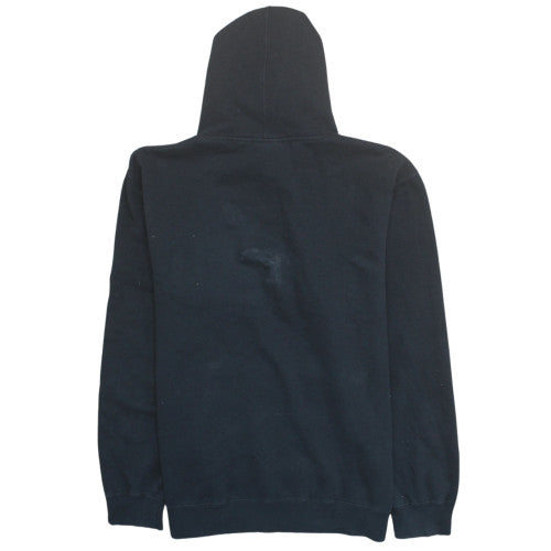Fila Men's Black 2XL Pullover Hoodie Logo Fleece Sweatshirt