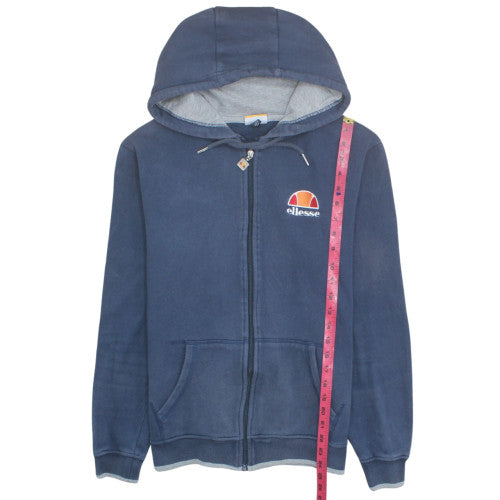 Ellesse Men’s Blue Full Zip Hoodie M Classic Sports Style