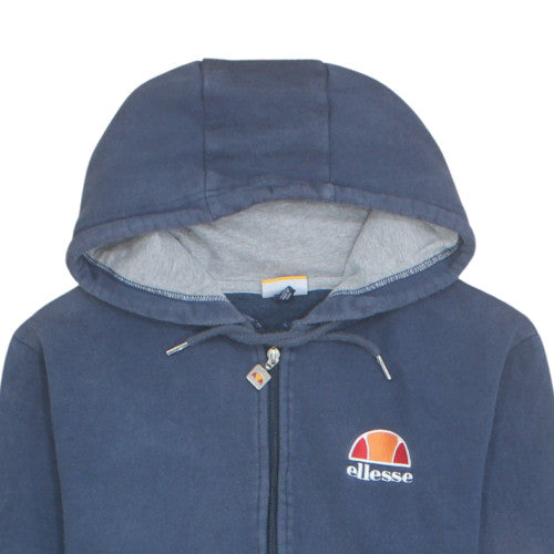 Ellesse Men’s Blue Full Zip Hoodie M Classic Sports Style