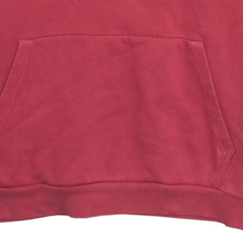 Under Armour Men's Red Pullover Hoodie Size L Fleece Sweatshirt