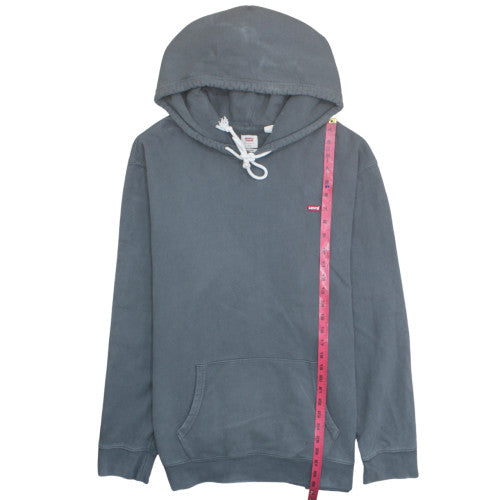 Levi's Men's Grey 2XL Pullover Hoodie with Logo