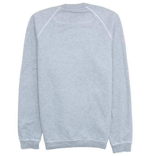 Diesel Men’s Grey Crew Neck Graphic Print Sweatshirt M