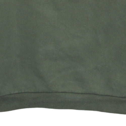 Puma Men's Green Crew Neck Pullover Sweatshirt Medium