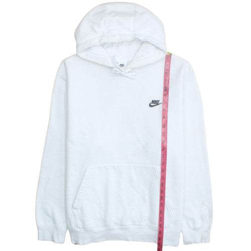 Nike Men's White Pullover Hoodie XL Fleece Sportswear