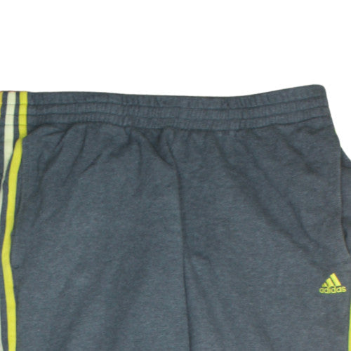 Adidas Men's Grey Track Pants L Performance Essentials Activewear