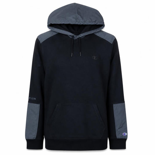 Champion Men's Black Pullover Hoodie Medium Regular Fit